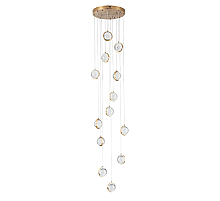 Каскадная люстра Arte Lamp Faberge A2451SP-75PB