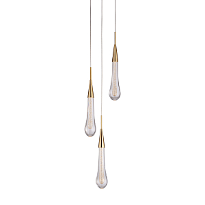 Подвесной светильник Delight Collection Pour MD2060-3A br.brass