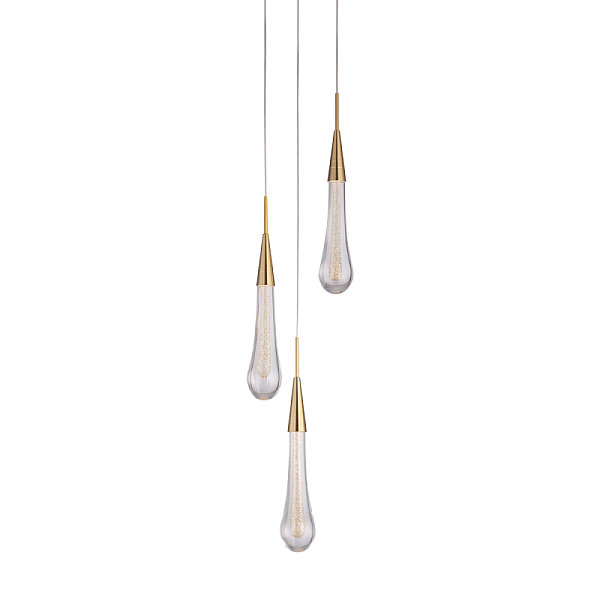 Подвесной светильник Delight Collection Pour MD2060-3A br.brass