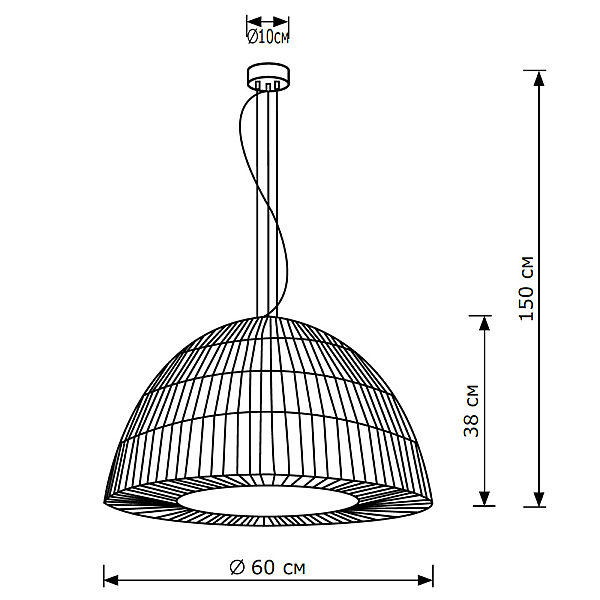 Подвесной светильник LightHall Celestе LH052056