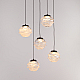 Подвесной светильник Delight Collection MD25030003-5A matt black/clear