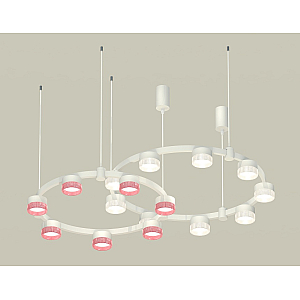 Комплект подвесного светильника Ambrella Light Techno Ring XR92081310 (A9208x2, C9241, C9236, N8480, N8486)