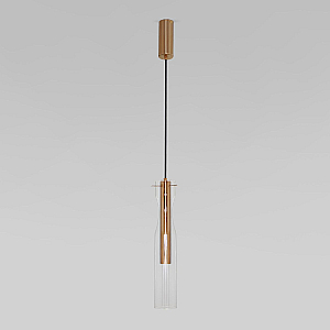 Подвесной светильник Eurosvet Swan 50253/1 LED латунь a063268
