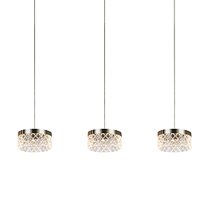 Подвесной светильник Delight Collection MD21020075 MD21020075-3B satin nickel