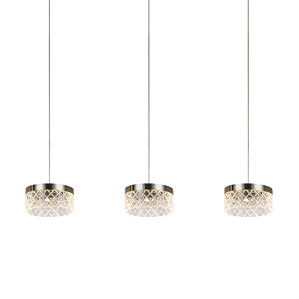 Подвесной светильник Delight Collection MD21020075 MD21020075-3B satin nickel