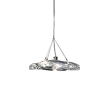 Подвесной светильник DeLight Collection Manta 2049P/D250 silver/clear