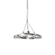 Подвесной светильник DeLight Collection Manta 2049P/D250 silver/clear