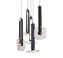 Подвесной светильник Delight Collection OD2553-5 black/clear