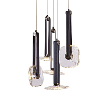 Подвесной светильник Delight Collection OD2553-5 black/clear
