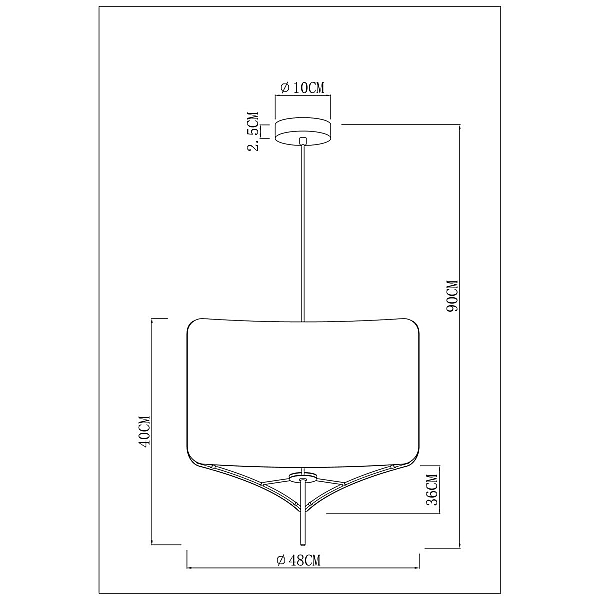 Подвесной светильник Arte Lamp Trixie A7085SP-1BK