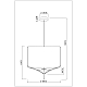 Подвесной светильник Arte Lamp Trixie A7085SP-1BK