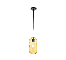 Подвесной светильник Escada Rise 10177/1S Black/Yellow