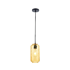 Подвесной светильник Escada Rise 10177/1S Black/Yellow