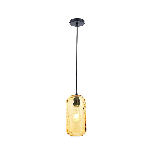 Подвесной светильник Escada Rise 10177/1S Black/Yellow