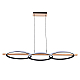 Подвесной светодиодный светильник Arte Lamp Fluido A3913SP-24BK