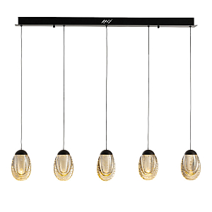 Подвесной светильник Delight Collection MD25090022-5B matt black/champagne