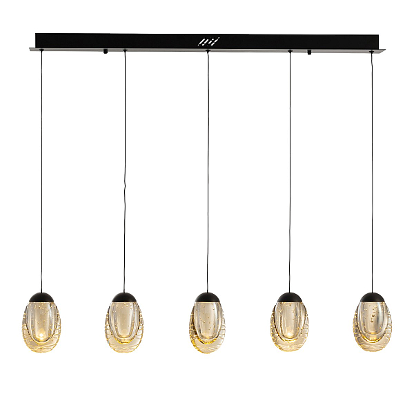 Подвесной светильник Delight Collection MD25090022-5B matt black/champagne