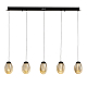 Подвесной светильник Delight Collection MD25090022-5B matt black/champagne