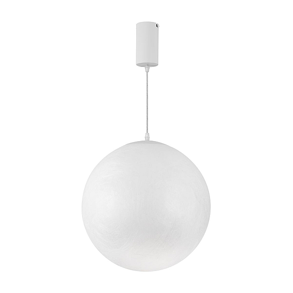 Подвесной светильник Arlight SP-SILKA-HANG-R400-12W Warm2700 (WH, 330 deg, 230V) (IP20, Натуральный шелк) 056880