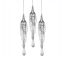 Подвесной светильник Delight Collection Goddess Tears P68009L-3/R chrome