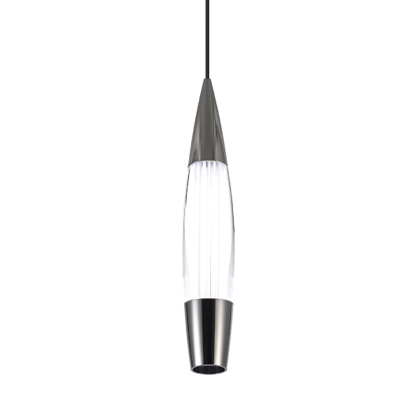Подвесной светильник LED4U L7123-1 CR-BK Подвесной светильник LED4U L7123-1 CR-BK