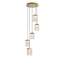 Подвесной светильник Delight Collection MD25020403-5A2 Satin gold