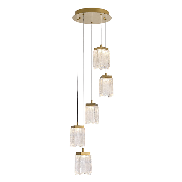 Подвесной светильник Delight Collection MD25020403-5A2 Satin gold