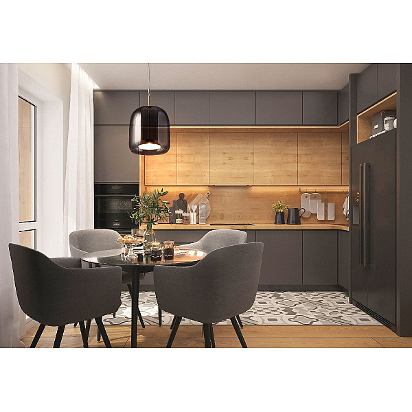 Подвесной светодиодный светильник Maytoni Madmen MOD128PL-L6BR