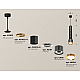 Подвесной светильник Ambrella Light Techno Spot XP8115010 (A2302, A2062x4, C6303x5, A2101, C8115, N8124)