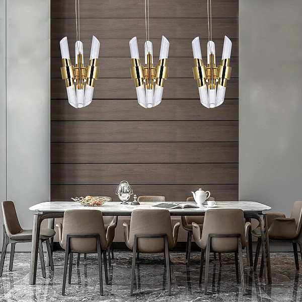 Подвесной светильник Delight Collection Tycho KM0987P-6 brass