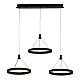 Подвесной светодиодный светильник iLedex Libra D075-3 BK