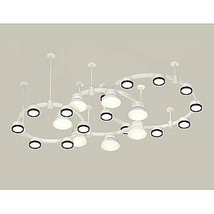 Комплект подвесного светильника Ambrella Light Techno Ring XR92212010 (A9221, A9226, C9241, C9232, C9236, C9231, N8140, N8113)