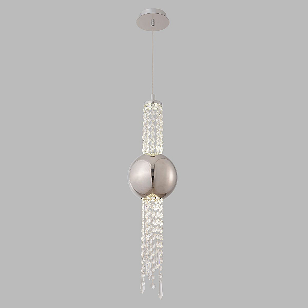 Подвесной светодиодный светильник Crystal Lux Navajo SP3W Led Chrome