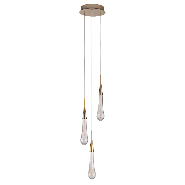 Подвесной светильник Delight Collection Pour MD2060-3A br.brass