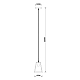 Подвесной светильник Arte Lamp Brussels A8030SP-1BK