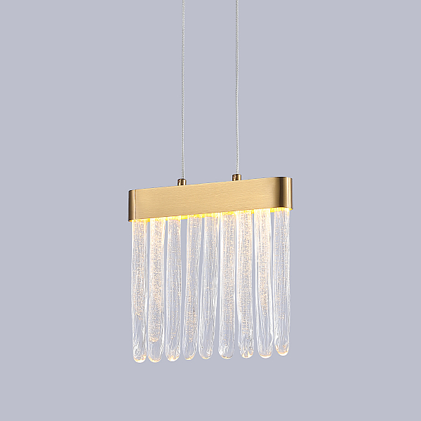 Подвесной светильник Delight Collection P98057-1 antique brass