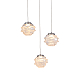 Подвесной светильник Delight Collection MD25030003-3A chrome/clear