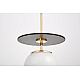 Подвесной светильник Lumina Deco Dalton LDP 7014-1 GD+BK