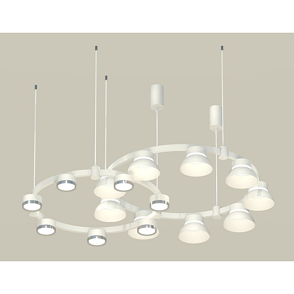 Комплект подвесного светильника Ambrella Light Techno Ring XR92081100 (A9208x2, C9241, C9236, N8140, N8118)