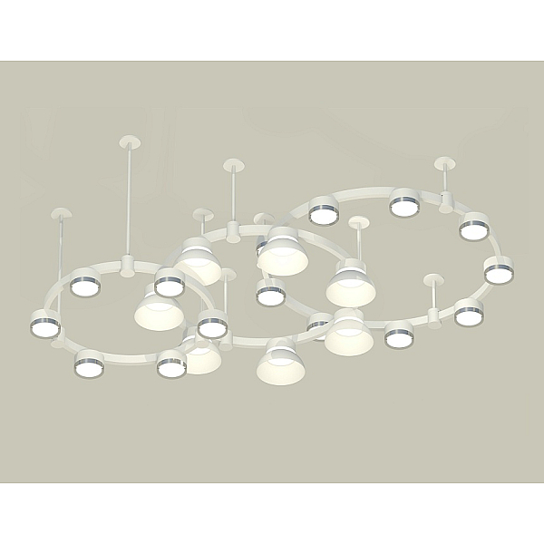 Комплект подвесного светильника Ambrella Light Techno Ring XR92212100 (A9221, A9226, C9241, C9232, C9236, C9231, N8140, N8118)
