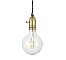Подвесной светильник Ideal Lux Doc SP1 Ottone 163154