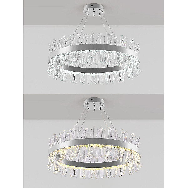 Подвесной светодиодный светильник Natali Kovaltseva Smart Нимбы Innovation Style 83050