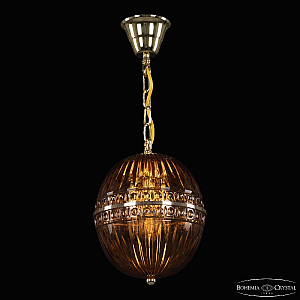 Подвесной светильник Bohemia Ivele Crystal 5479/20 G Amber/M-1G