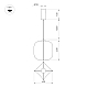 Подвесной светильник Arlight SP-SETA-HANG-L400х420-9W Warm2700 (WH, 320 deg, 230V) (IP20, Натуральный шелк) 061915