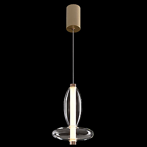 Подвесной светильник Crystal Lux QUASAR SP7W LED TRANSPARENT