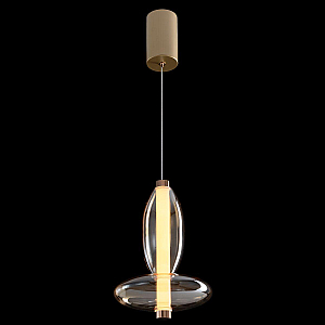Подвесной светильник Crystal Lux QUASAR SP7W LED AMBER