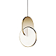 Подвесной светильник Delight Collection Eclipse 10305P gold