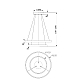 Подвесной светодиодный светильник Maytoni Rim MOD058PL-L55W4K