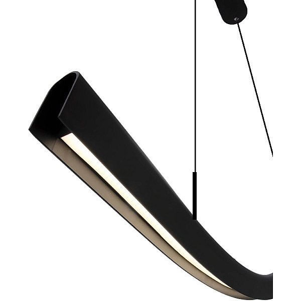 Подвесной светодиодный светильник Mizi'en Slim MZ31505-1500A-black