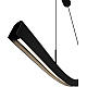 Подвесной светодиодный светильник Mizi'en Slim MZ31505-1500A-black